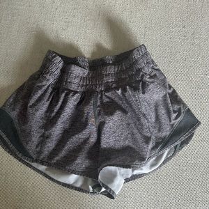 Grey lulu Hotty hot shorts